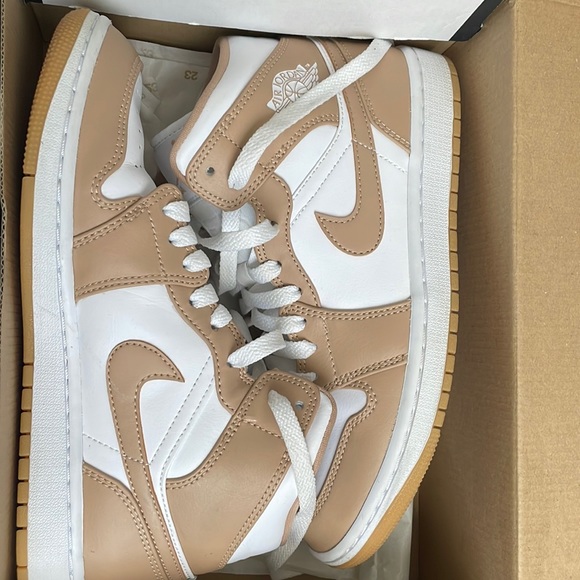 Shoes - “tan gum” jordan’s